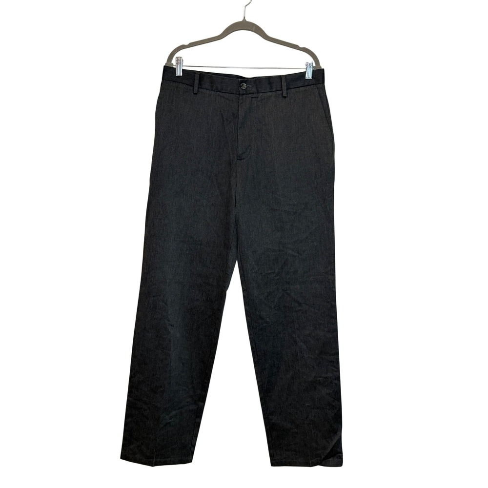 Dockers Signature Khaki D3 Classic Fit Mens 34x34 Charcoal Gray Pants